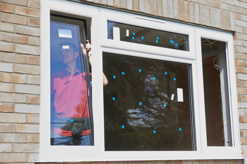 Custom Window Installation on a Home Exterior